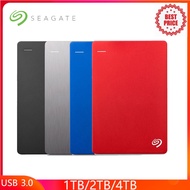 Seagate External Hard Disk 500GB 1TB 2TB Backup Plus Slim USB 3.0 HDD 2.5 "Portable Free Bag