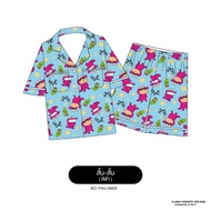 [NEW] ชุดนอน Pajara Pajamas (Neo Lite) SC-THU-0053 / 0032 ลายชินจังเนื้อผ้าไหมอิตาลี แบรนด์ PAJARA