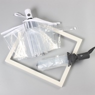 payung camp payung besar payung lipat Transparent Transparent Umbrella Foldable Automatic Transparen