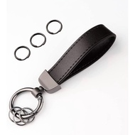 Turcee Leather Car Keychain, Creative Personality Leather Key Fob, Universal Key Fob Keychain for Me