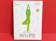 {哈帝電玩}~任天堂Wii 原版遊戲 Wii 塑身 Wii Fit 中文版 光碟小刮 有盒書~