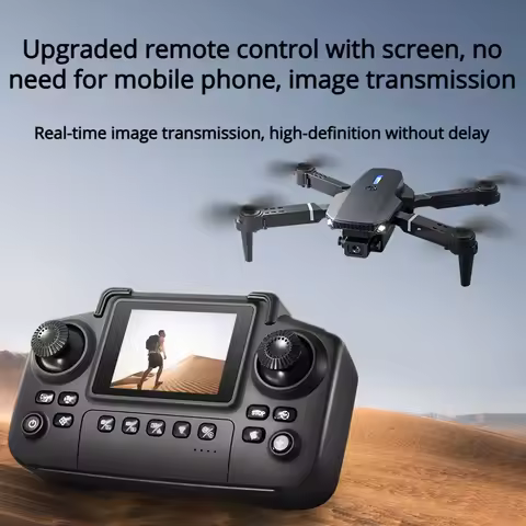 E88pro Drone Professional Dron Optical Flow 4k Dual Camera Aerial Photography Four Axis Aircraft RC 