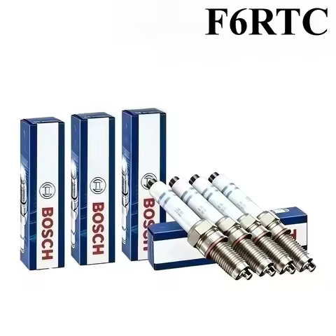 Bosch F6RTC Nickel Spark Plug Used For Wuling Zhiguang N1 1.0L 465Q NA Engine Ignition Parts