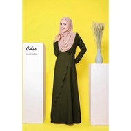 JUBAH MUSLIMAH TURKI FASHION, PLAIN ABAYA JUBAH MURAH MAXI, MUSLIMAH SUIT