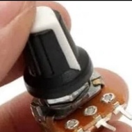 Potentiometer 5k 50k 100k B5k b50k b100k part new potentiometer with cap knob