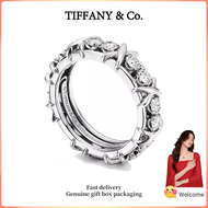 (New) Womens Fashion Rings s925 sterling silver Sixteen Stone Diamond Ring Valentines Day holiday gi