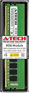 A-Tech 8GB Replacement for Samsung M378A1K43CB2-CTD - DDR4 2666MHz PC4-21300 Non-ECC DIMM 1rx8 1.2v 