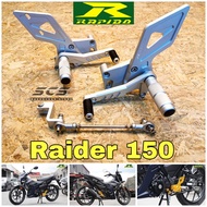 Rapido Racing Footrest Raider 150 Suzuki Tapak Kaki Single Racing Footrest Accessories Motor Satria 