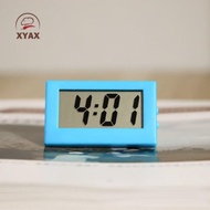 XYAX เอบีเอสเอบีเอส นาฬิกาสามเหลี่ยมขนาดเล็ก ปิดเสียง เล็กๆน้อยๆ นาฬิกาตั้งโต๊ะดิจิตอล ใช้งานง่ายๆ อุปกรณ์อิเล็กทรอนิกส์อิเล็กทรอนิกส์ แสดงเวลา