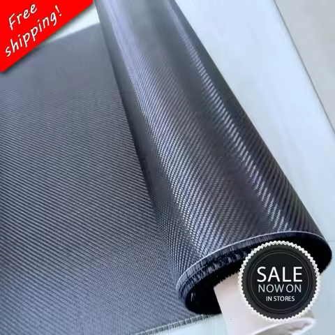 100% Real Carbon Fiber Cloth 32"/82cm width 3K 200gsm 240gsm 2x2 twill Honeycomb Hybrid Carbon Kevla