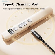 HUBERT Wireless Flip Pen Clicker, 2.4GHz Meeting Laser Pointer Clicker, Remote Presentation Portable