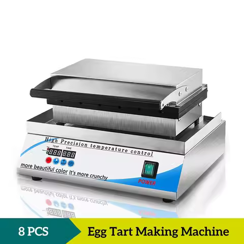 Non-stick Egg Tart Making Machine Snack Making Equipment Egg Tart Skin Making machine