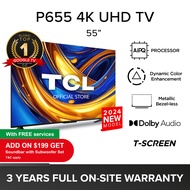 TCL P755 | P737 4K Google TV | 43 50 55 65 75  inch | 4K TV |  Cinema Quality| Smart TV |