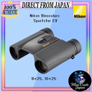 Nikon Sportstar EX Binoculars 10x25 and 8x25 Dakkha Prism Models