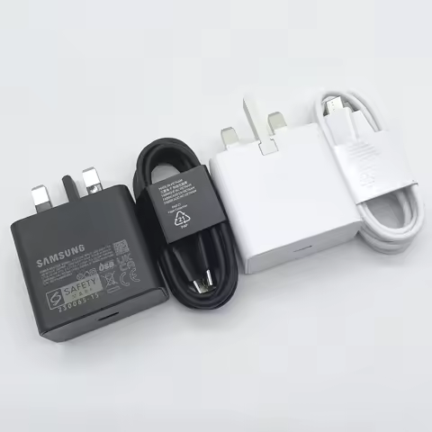 Samsung 25W T2510 UK Plug Super Fast Charger Adapter For Galaxy Z Flip Fold 2 3 4 5 6 7 Note 10 20 S