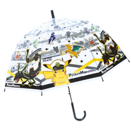 比卡超噴火龍透明兒童直遮雨傘55cm (平行進口)