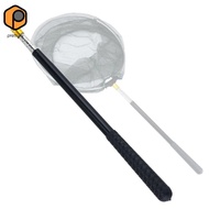 prettyia Fishing Net Pole Accs with 8mm Thread Connector Stainless Steel Telescoping