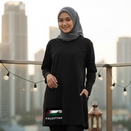 Rare Nation Palestine Series for Women Muslim Wear Cotton Tee