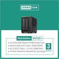 no call @WhatsAppOnly019-3710-000  Synology DS725+ DS723+ Synology DiskStation DS723+ 2-Bay NAS Encl