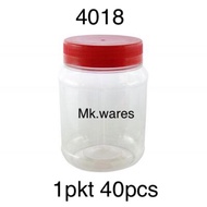 NCI PET CONTAINER 4018(40pcs)_BALANG KUEH_BALANG SERBAGUNA