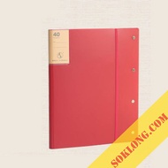 File bìa đựng hồ sơ màu Retro K56 File lá khổ A3 20 ngăn bảo quản hồ sơ tài liệu tiện lợi -vpp Tuệ M