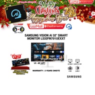 [ผ่อน 0% 10 ด.]SAMSUNG VISION AI 32" SMART MONITOR LS32FM701UEXXT (VA 4K 60Hz)/ประกัน 3 Years Onsite