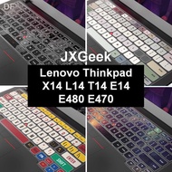 ✨Laptop Keyboard Protector Lenovo Thinkpad X14 L14 T14 E14 gen 2 X1 E480 E470 T460 T470 T480 A485 T495 S2 14 Inch Laptop Cover