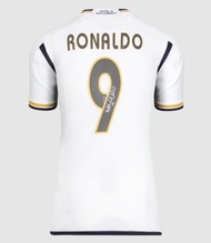 เสื้อ Real Ronaldo 9 ลายเซ็น Real Madrid ลายเซ็น Fenomeno Ronaldo เสื้อลายเซ็น 2023 2024 ลายเซ็น ไอค