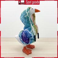XI Geese Clothes Decoration 7Inch Tiny Geese Statue Outfit for Holiday Centerpieces