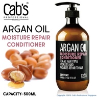 Cabs Professional Morocco Moroccan Argan Oil Moisture Repair Hair Conditioner (500ml) Suitable for m