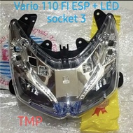 Vario 110 F1 Esp Headlights + LED socket 3 / 2012 to 2014 Reflector HeadLamp WIN/