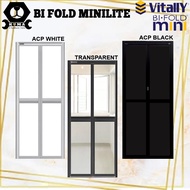 VITALLY BI FOLD MINI LITE / PINTU TANDAS / PINTU BI FOLD 3 COLOR