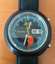 Seiko speedtimer PVD vintage 6139 8010 1972