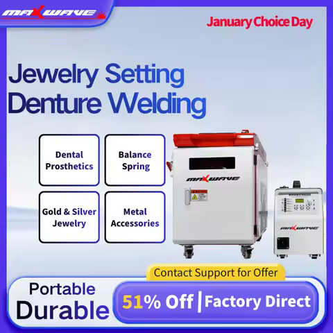 Efficiency 4-in-1 Handheld Fiber Laser Welder | Portable for On-Site Repair Manufacturing | Integrat