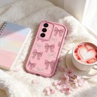 Raised Camera Protection; Bow Pattern On Back; Non-Slip Design On Sides; Soft Edge Full Coverage For