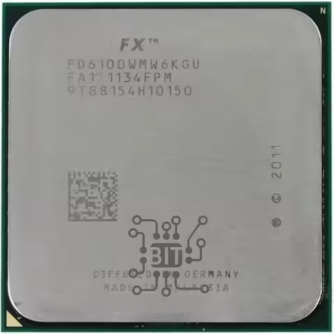 FX-Series FX 6100 FX6100 3.3 GHz Six-Core Six-Thread CPU Processor FD6100WMW6KGU Socket AM3+