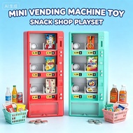 MGA's Miniverse Real Brands Vending Machine With Mini Credit Card Button Dispenser Interactive Snack