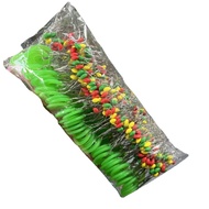 600pcs 100 Groups Float Rubber Stopper Fishing Bobber Stopper Float Oval Bean Space Fishing Line Tac