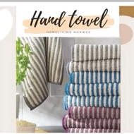 Norwex hand towel and striped hand towel