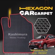 HEXAGON CARPET CARMAT FOR PERODUA BEZZA (2016-Present) Carpet Karpet