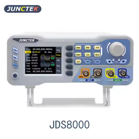 JUNCTEK JDS8060 8080 Dual Channel Function Arbitrary Waveform Signal Generator Source 275MSa/s 14bit