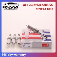 4/6pcs OE 95029, DILKAR8J9G, 90919C1007, 90919-C1007 Spark Plug Dual Iridium For Toyota C-HR Corolla