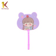 Satu Keluarga Pulpen Kipas Karakter Animal Lucu A67 Pulpen Pena Kipas Ballpoint / Pena Alat Tulis Ka