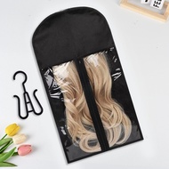 60/80cm Wig Bag / Wig Storage Bag Dustproof Hanging Transparent Wig Storage Case Wig Organizer Bag W