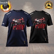 fashion Baju Microfiber Premium Tshirt Motor Yamaha RXZ Legend Never Die V3 Microfiber Dry Fit Fabric Jersi