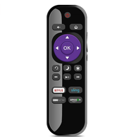 Sharp Roku LC-RCRUS-17 EN3B32R Replacement Remote Control Fit for Sharp Roku TV LC-32LB481U LC-43LB481U LC-50LB481U LC-55LB481U Replacement TV Remote Control for Sharp ROKU EN3B32R Television