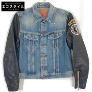 Hysteric Glamour 皮袖牛仔外套 0151AB10 F [二手]