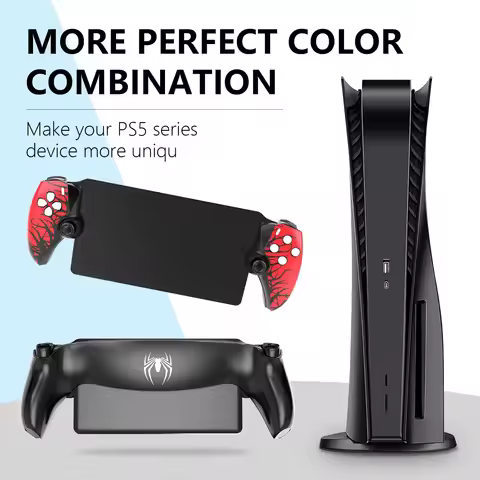 Faceplate for Playstation Portal Shell Cover Replacement Shockproof Protective Handheld Game Console