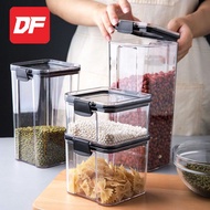 DF.os 4 In 1 Transparent Airtight Food Container With Lid (460ml,700ml, 1300ml, 1800ml)