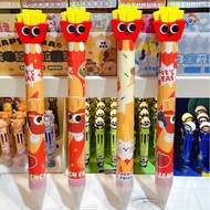Giant pencil with food shape